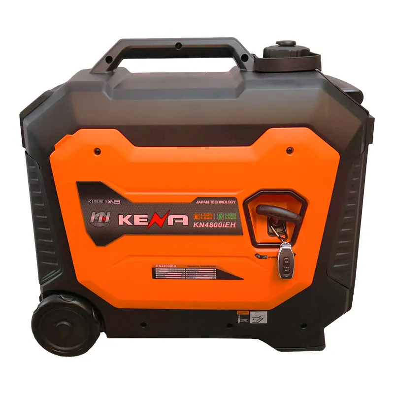 KN4800ie — профессиональный двухтопливный (СУГ / КПГ) тихий портативный инверторный бензиновый генератор с дистанционным запуском для домашнего использования