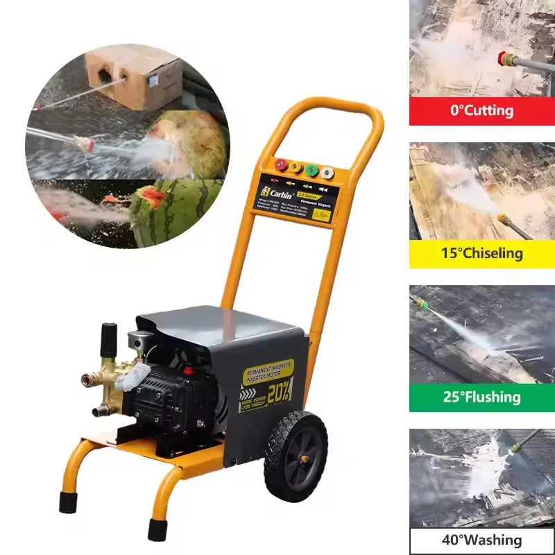 Автоматическая ручная мойка высокого давления, новая модель, бытовая мини-портативная электрическая автомойка