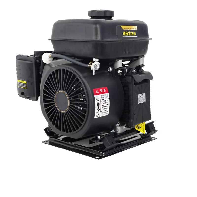 Бензиновый генератор постоянного тока (DC) — расширитель запаса хода для электромобилей и электромобилей-трициклов (электромотороллеров). Выходное напряжение: 48V, 60V, 72V.