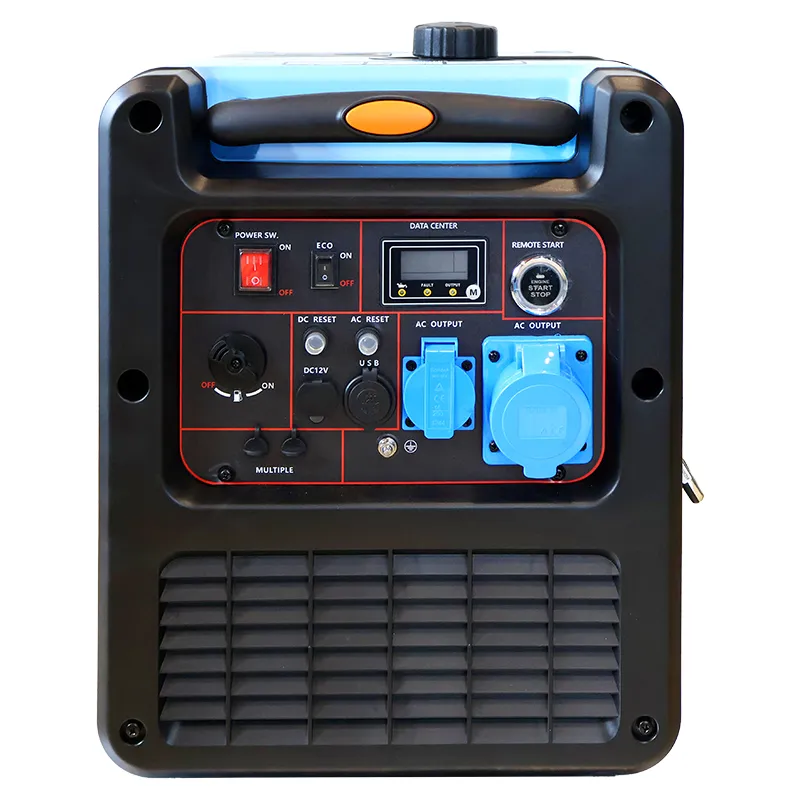 Высокопроизводительный передвижной портативный тихий инверторный бензиновый генератор 5 кВт