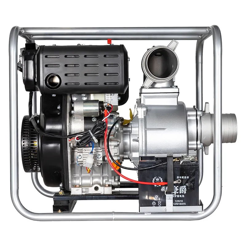 Дизельная мотопомпа насос для орошения в сельском хозяйстве,6-дюймовый высоконапорный самовсасывающий насос для аварийного отвода паводковых вод и осушения