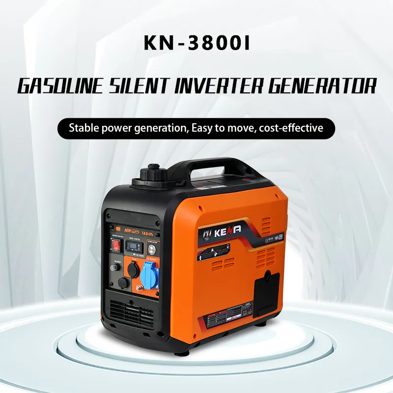 3800i — миниатюрный сверхтихий инверторный бензиновый генератор, 220 В / 380 В, бытовой электрический мини-генератор