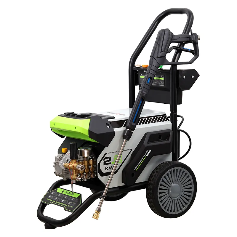 Мощная промышленная мойка высокого давления для очистки поверхностей, 300 бар / 4000 фунтов на кв. дюйм, с электрическим насосом