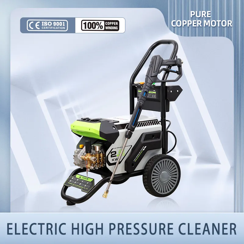 Мощная промышленная мойка высокого давления для очистки поверхностей, 300 бар / 4000 фунтов на кв. дюйм, с электрическим насосом