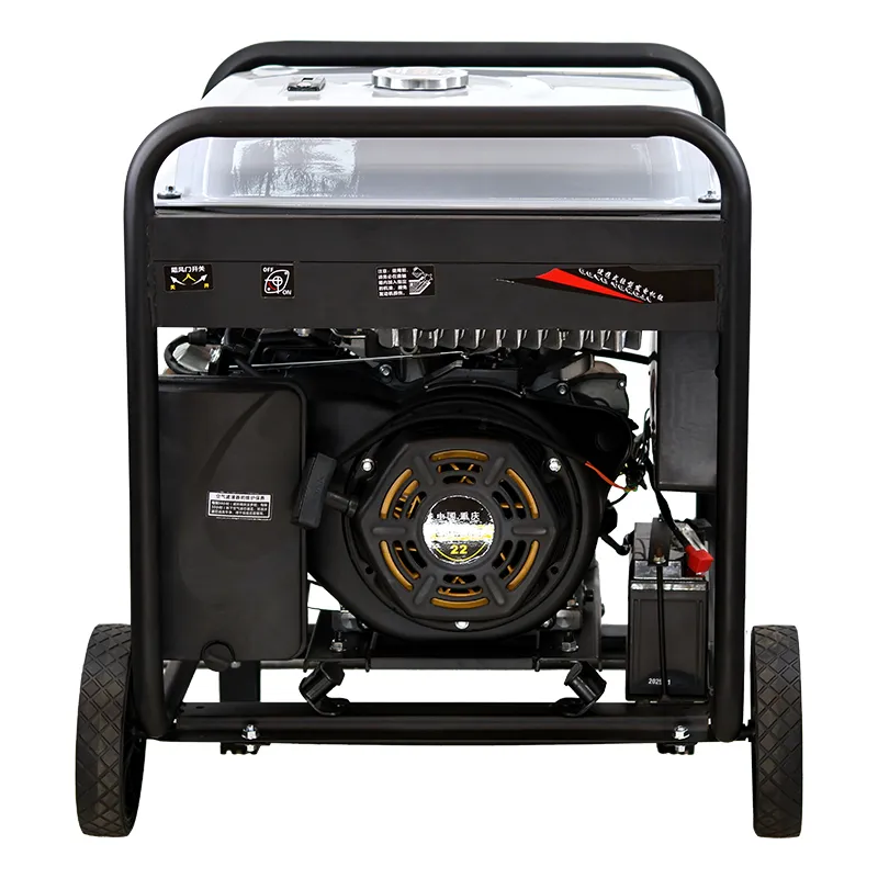 Переносной сварочный аппарат с бензиновым двигателем 12000I