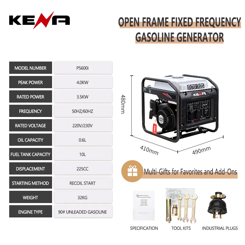 Переносной сварочный аппарат с бензиновым двигателем 5600