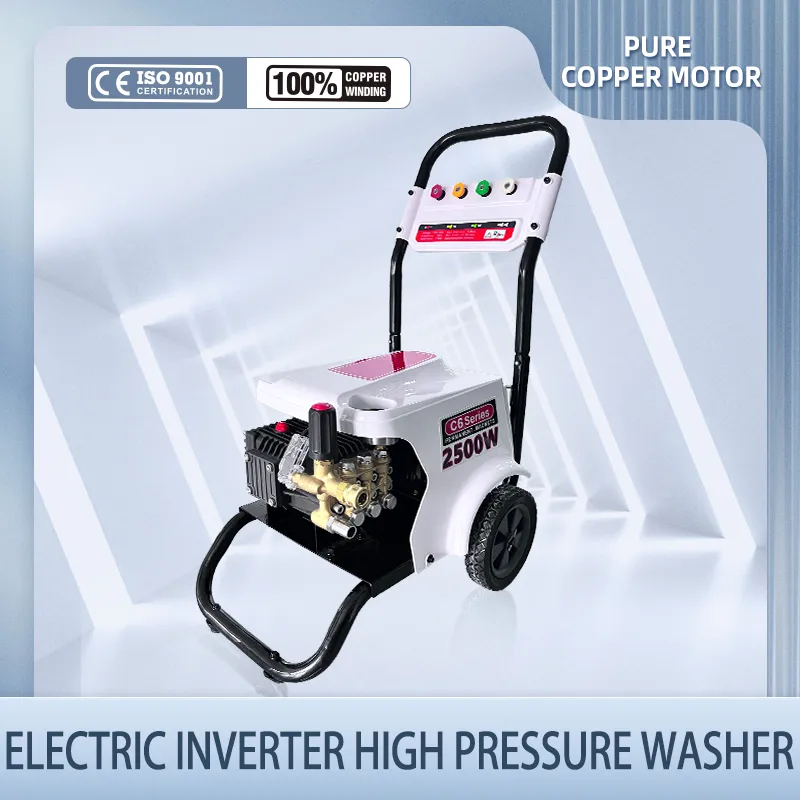 Портативная мойка высокого давления с индукционным двигателем из чистой меди, для мойки автомобилей и очистки поверхностей