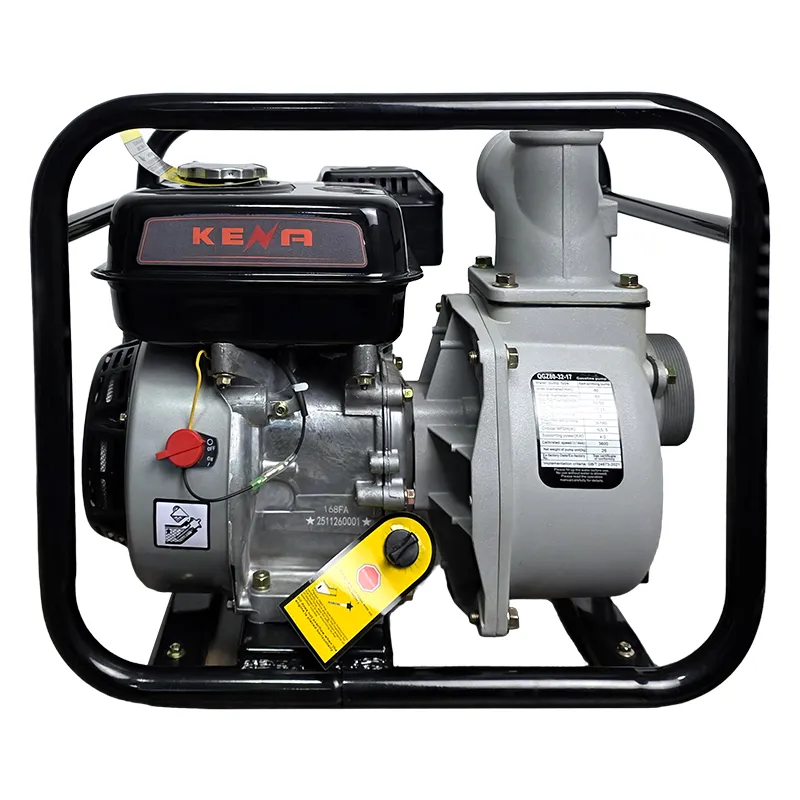 Портативный бензиновый водяной насос высокого напора с диаметром 3 дюйма для работ по добыче золота