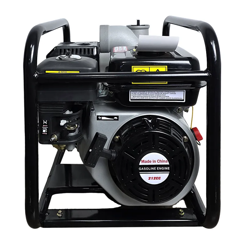 Портативный бензиновый водяной насос высокого напора с диаметром 3 дюйма для работ по добыче золота