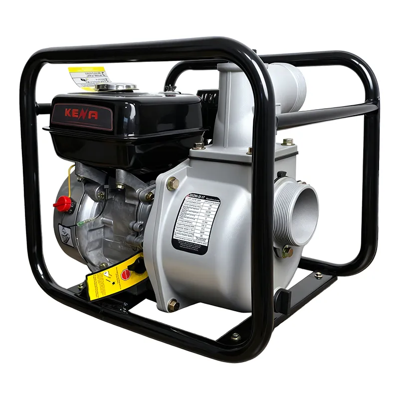 Портативный бензиновый водяной насос высокого напора с диаметром 3 дюйма для работ по добыче золота