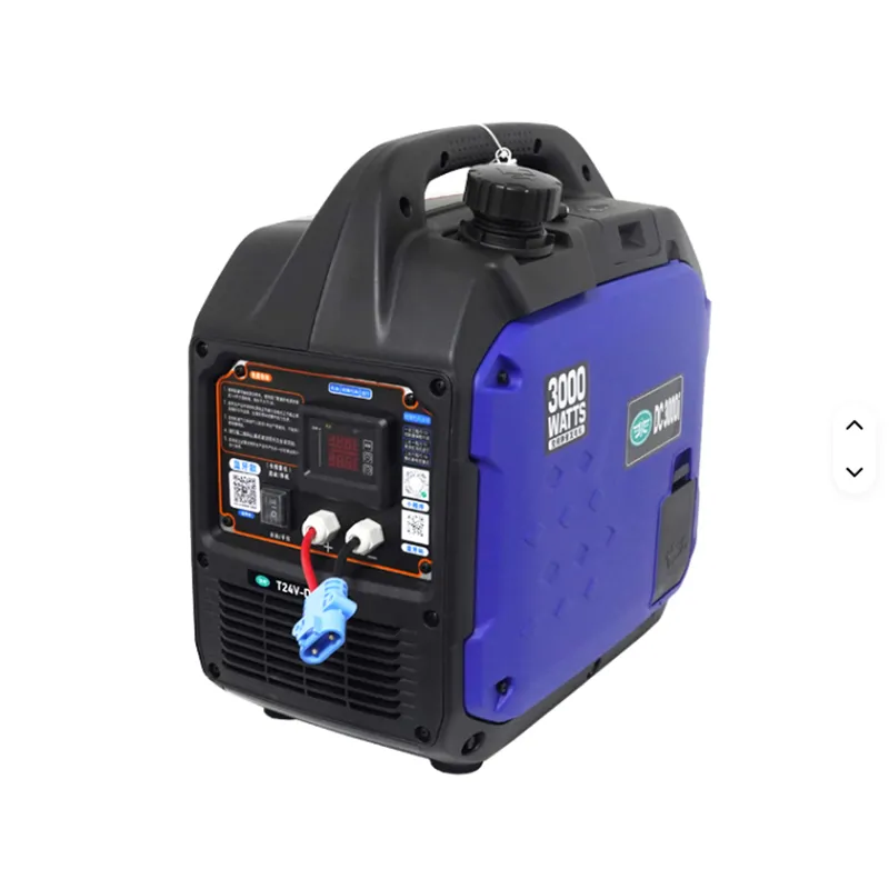 Портативный бензиновый генератор постоянного тока (DC) 24V / 12V для грузовых автомобилей, кемперов и активного отдыха.