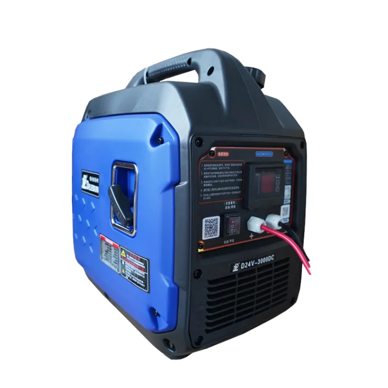 Портативный бензиновый генератор постоянного тока (DC) 24V / 12V для грузовых автомобилей, кемперов и активного отдыха.