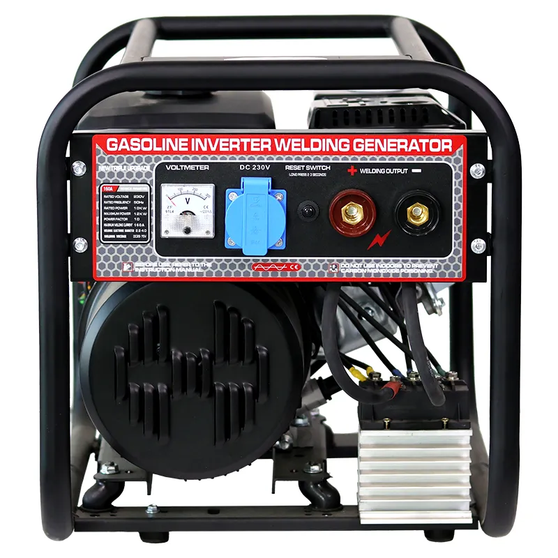 Портативный бензиновый сварочный генератор постоянного тока для наружных работ, бензиновый сварочный аппарат два в одном для малого строительства