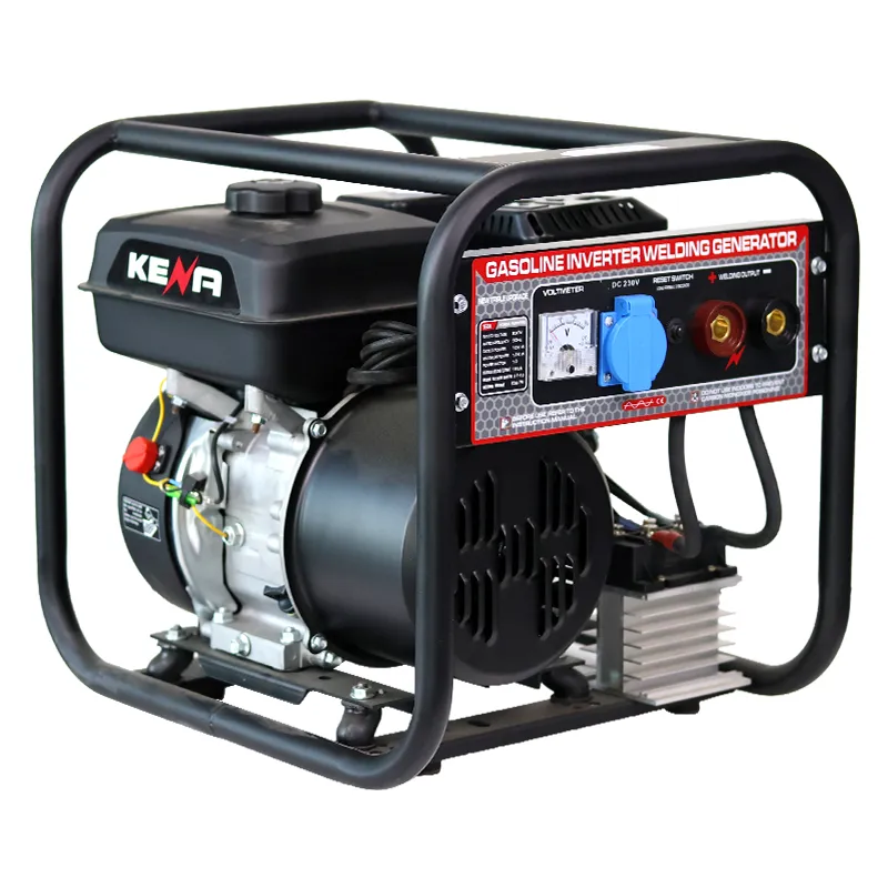 Портативный бензиновый сварочный генератор постоянного тока для наружных работ, бензиновый сварочный аппарат два в одном для малого строительства