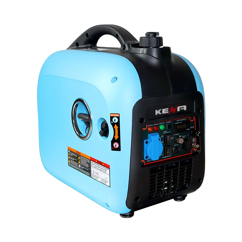 Портативный кемпинговый генератор для дома и наружного использования, тихий, 1 кВт, портативный инверторный генератор с 4-тактным бензиновым двигателем