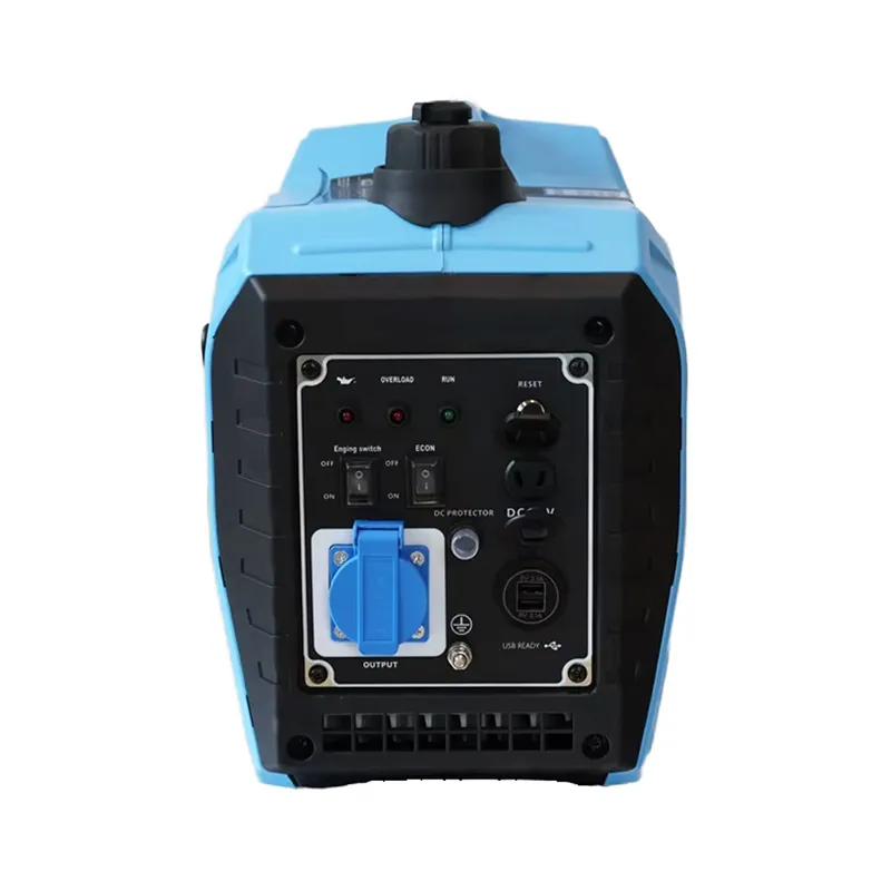 Портативный кемпинговый генератор для дома и наружного использования, тихий, 1 кВт, портативный инверторный генератор с 4-тактным бензиновым двигателем