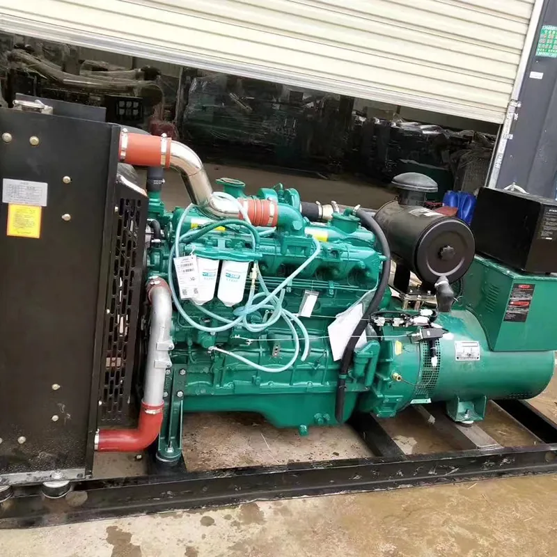 Поставщик тихих и открытых трехфазных дизельных генераторов мощностью 100–200 кВт, эффективное электроснабжение для заводов