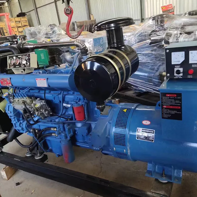 Поставщик тихих и открытых трехфазных дизельных генераторов мощностью 100–200 кВт, эффективное электроснабжение для заводов