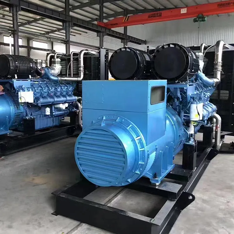 Поставщик тихих и открытых трехфазных дизельных генераторов мощностью 100–200 кВт, эффективное электроснабжение для заводов