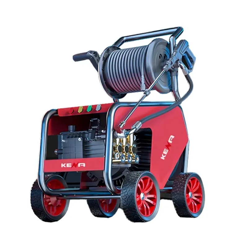 Промышленная мойка высокого давления для очистки коммерческих зданий, удаления ржавчины и заусенцев