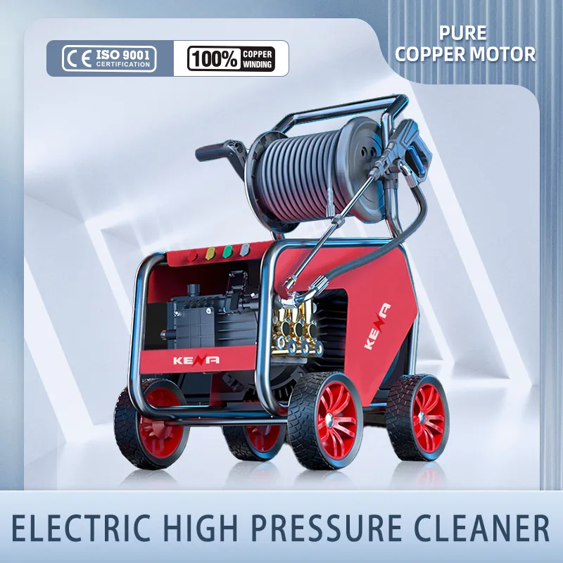 Промышленная мойка высокого давления для очистки коммерческих зданий, удаления ржавчины и заусенцев