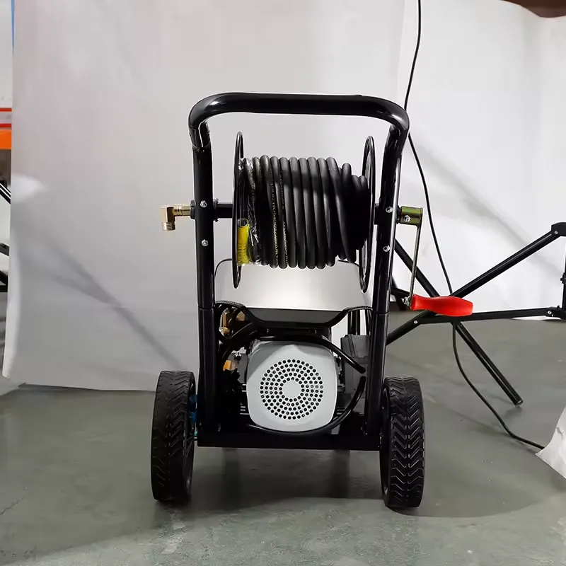 Профессиональная автомойка / электрическая мойка высокого давления 110 В / 220 В с барабаном для коммерческого использования