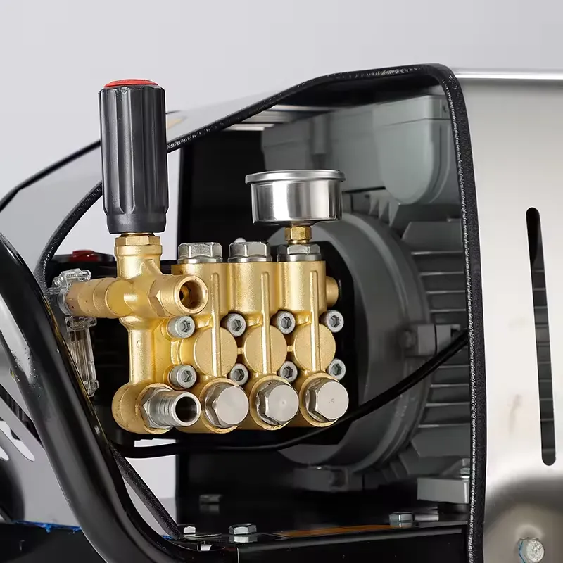 Профессиональная автомойка / электрическая мойка высокого давления 110 В / 220 В с барабаном для коммерческого использования