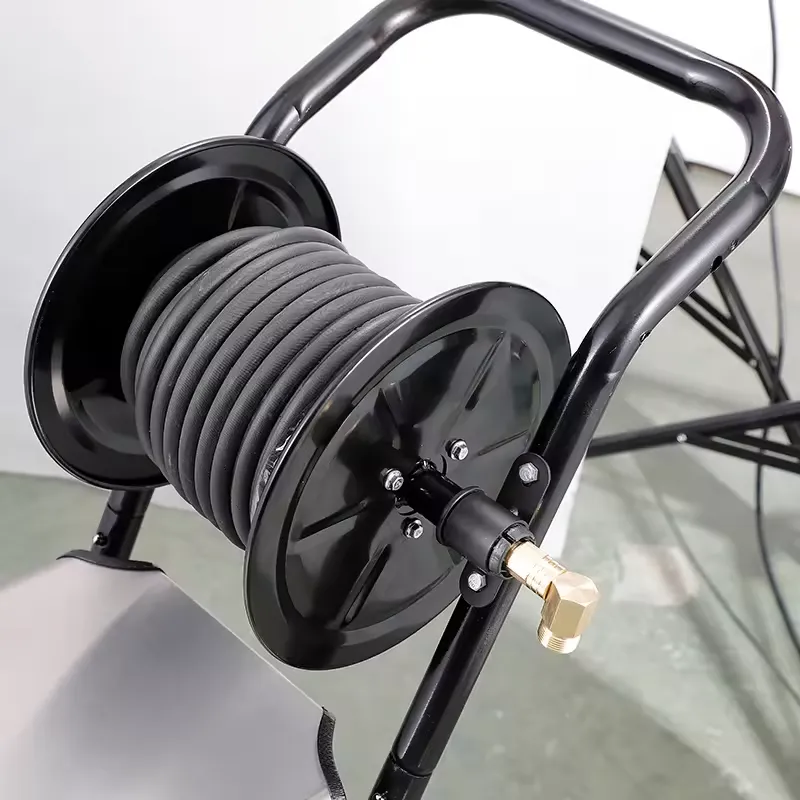 Профессиональная автомойка / электрическая мойка высокого давления 110 В / 220 В с барабаном для коммерческого использования