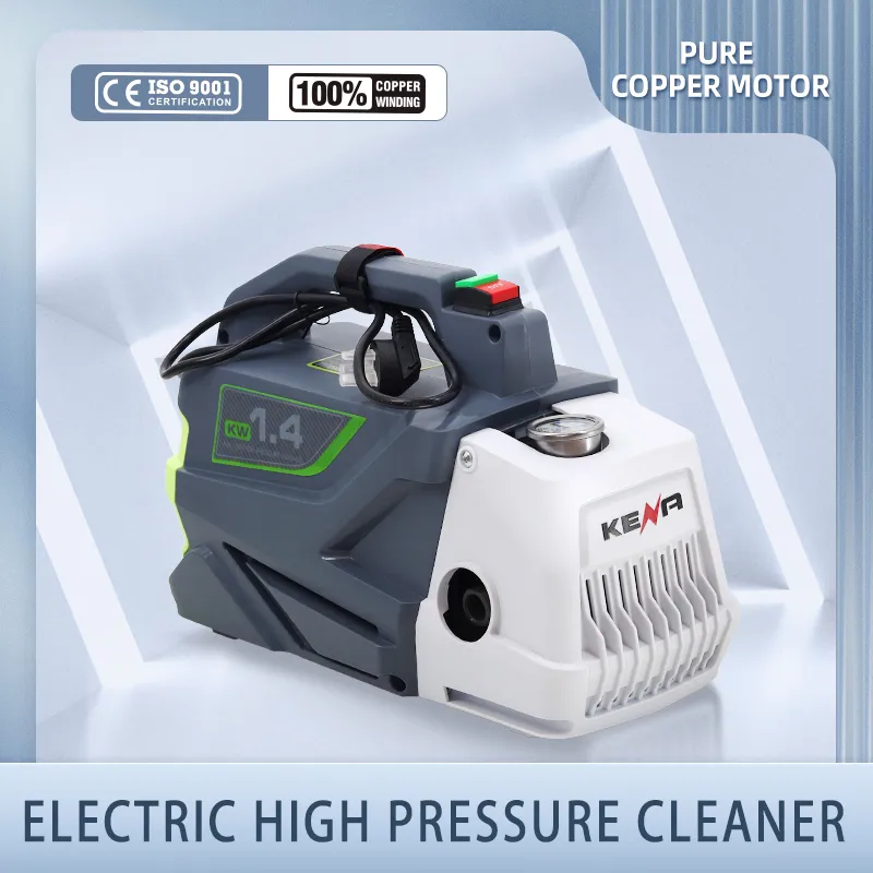 Ручная автоматическая мини-мойка высокого давления из меди и пластика с электродвигателем для дома и сада