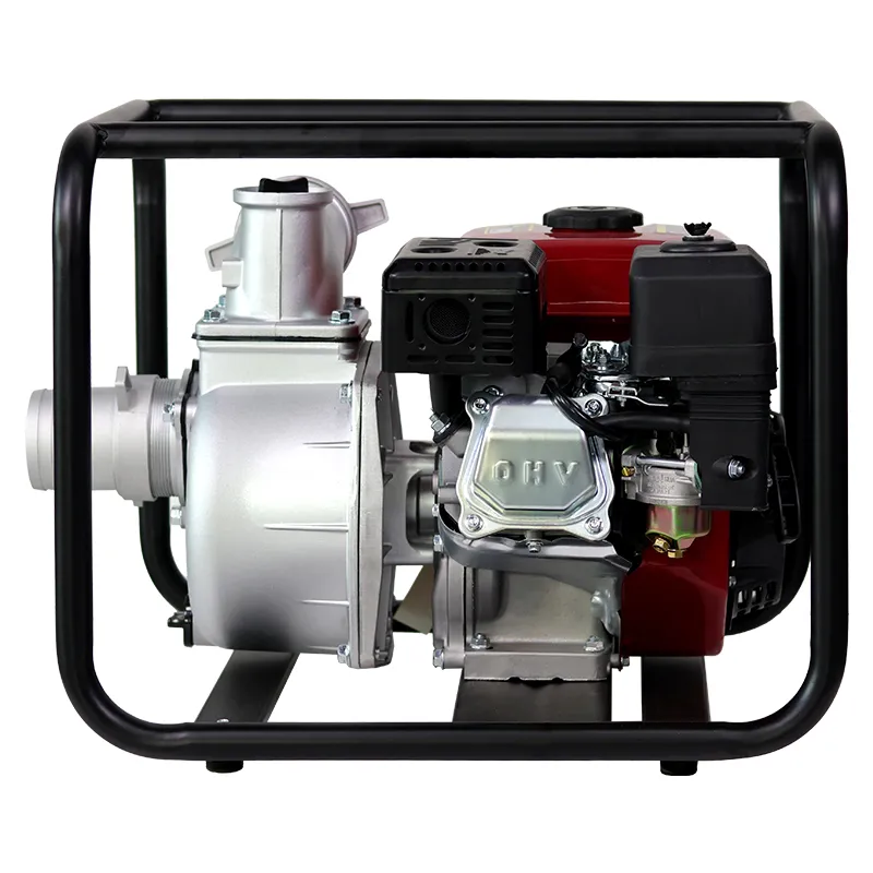 Самовсасывающий центробежный насос с бензиновым двигателем мощностью 7 л.с. для прудов и садов, гидравлический источник с поршневой конструкцией