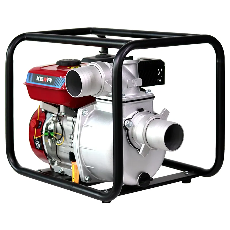 Самовсасывающий центробежный насос с бензиновым двигателем мощностью 7 л.с. для прудов и садов, гидравлический источник с поршневой конструкцией