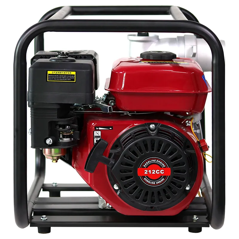 Самовсасывающий центробежный насос с бензиновым двигателем мощностью 7 л.с. для прудов и садов, гидравлический источник с поршневой конструкцией