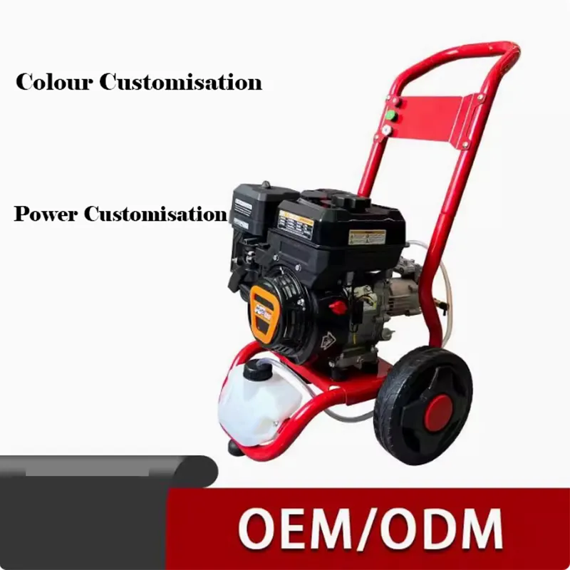 Сверхмощная бензиновая мойка высокого давления для удаления ржавчины и очистки, мощный водомет промышленного класса для автомоек и коммерческого транспорта