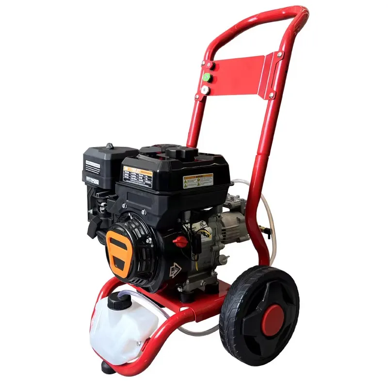 Сверхмощная бензиновая мойка высокого давления для удаления ржавчины и очистки, мощный водомет промышленного класса для автомоек и коммерческого транспорта