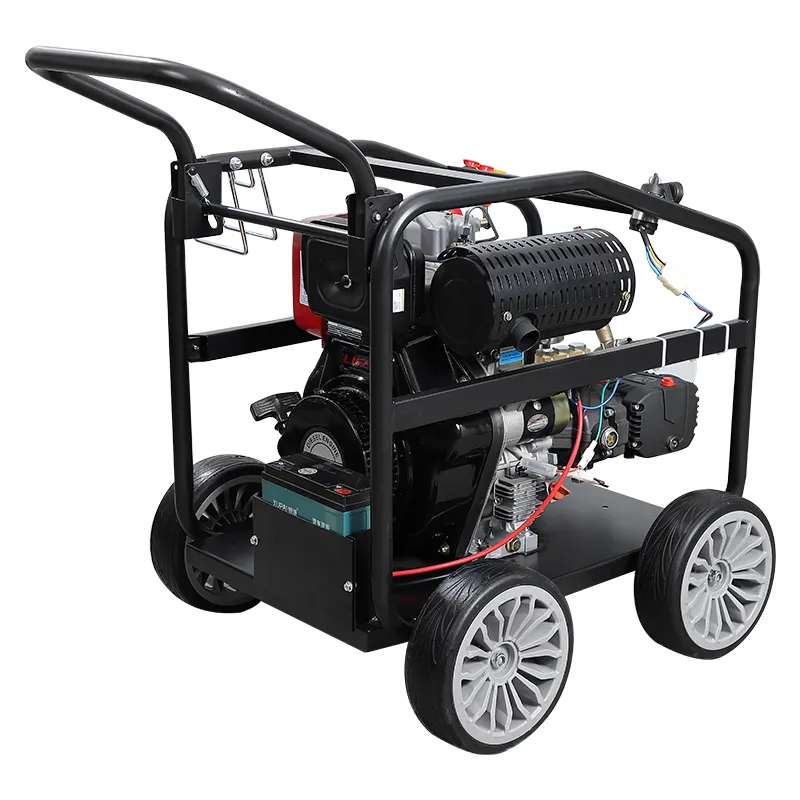 Экспортная бензиновая мойка высокого давления, коммерческая мойка высокого давления, стабильная моющая машина для автомобилей с холодной водой