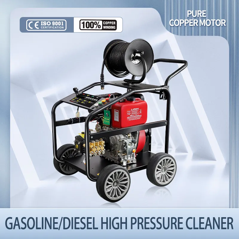 Экспортная бензиновая мойка высокого давления, коммерческая мойка высокого давления, стабильная моющая машина для автомобилей с холодной водой