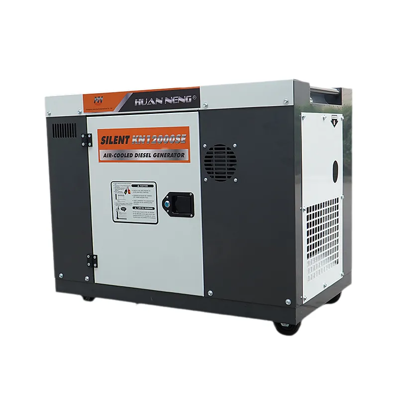 Белая модель — портативный тихий дизельный генератор с воздушным охлаждением мощностью 3, 5, 6, 8, 10 кВт, полностью медный, для дома, однофазный и трехфазный, немецкие технологии