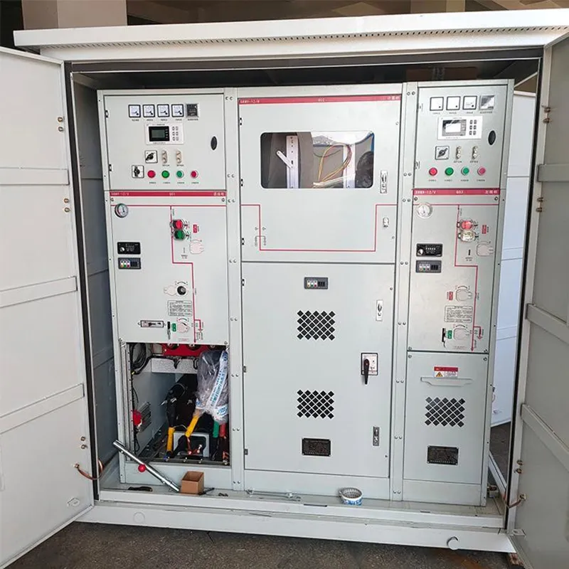 Полностью изолированное герметизированное металлокорпусное распределительное устройство SRM-12