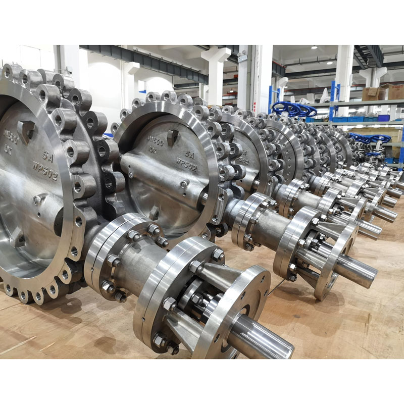 Дуплексные стальные поворотные затворы