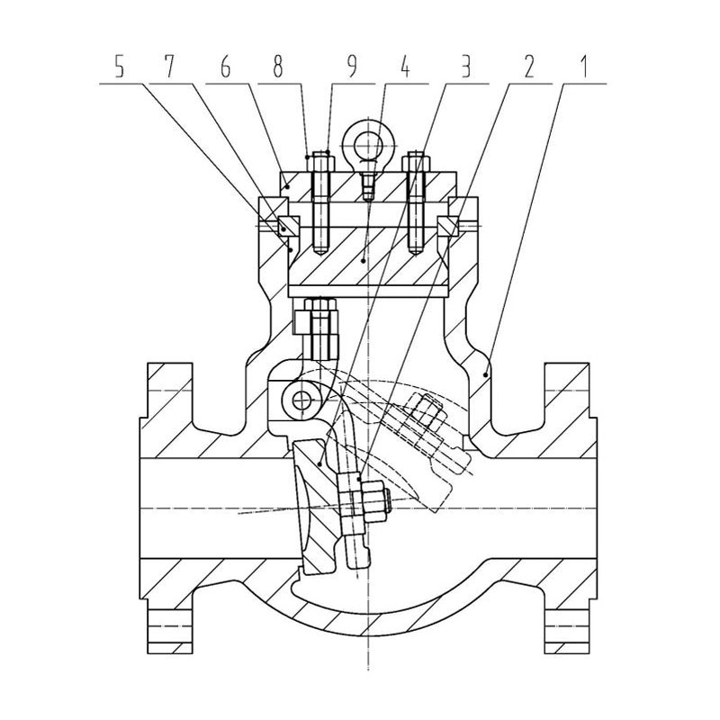 Обратные клапаны из хастеллоя