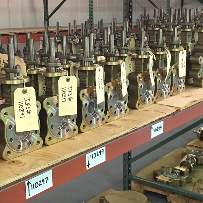 Поворотные затворы из никель-алюминиевой бронзы C95800