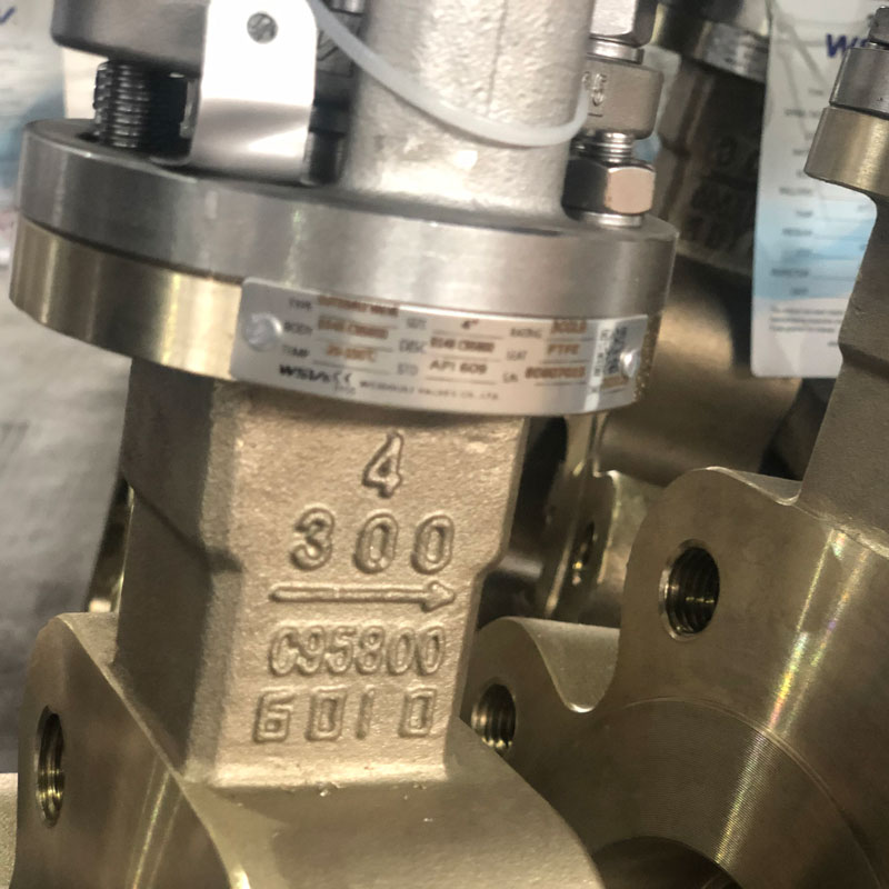 Поворотные затворы из никель-алюминиевой бронзы C95800