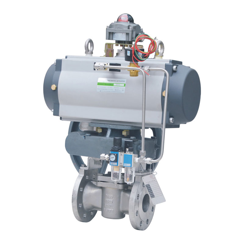 Регулирующие клапаны с угловым перемещением