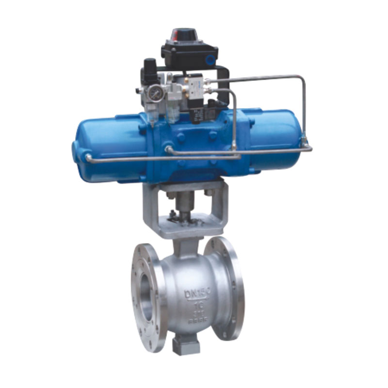 Регулирующие шаровые клапаны