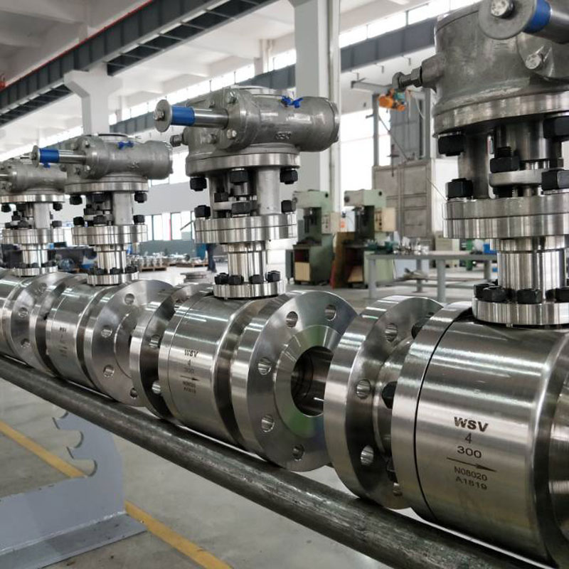 Супераустенитные шаровые клапаны