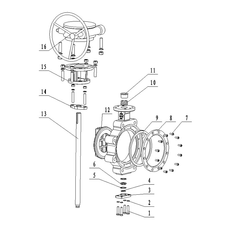 Никелевые поворотные затворы