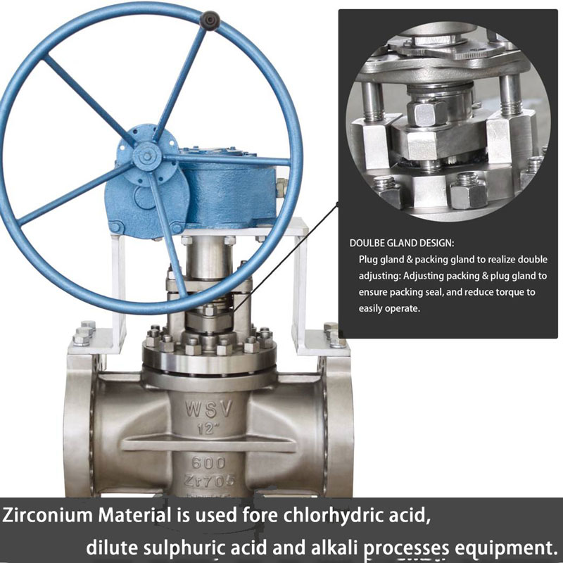 Циркониевые пробковые клапаны
