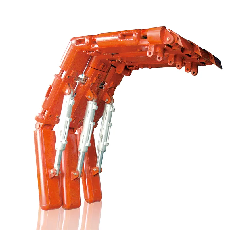 Гибкая перекрывающая гидравлическая крепь