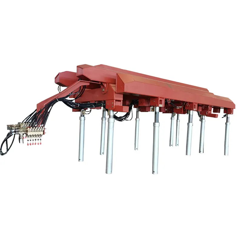 Гидравлическая крепь с чередующейся балкой для горных выработок