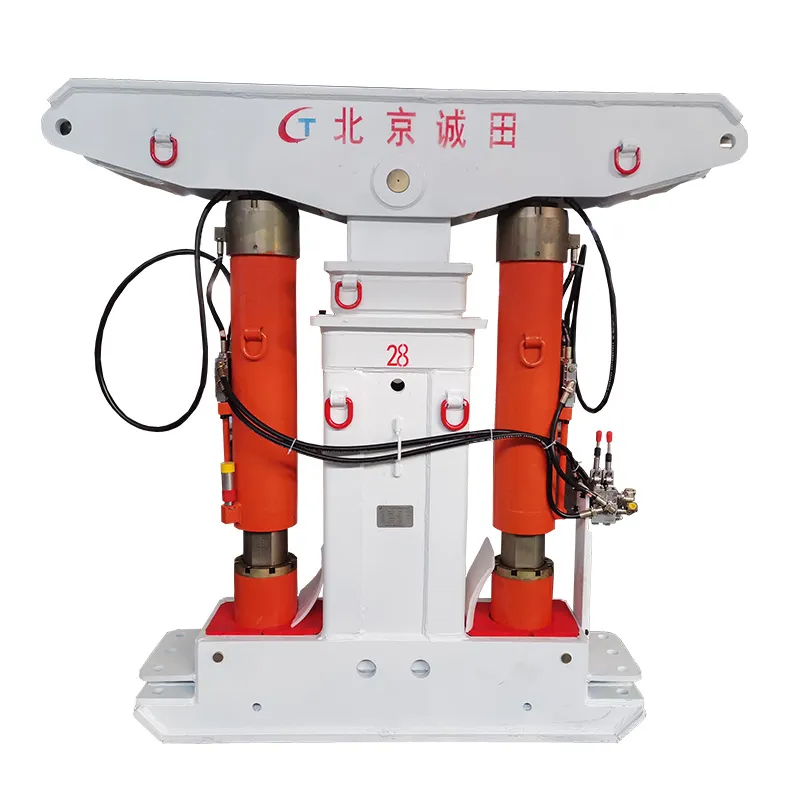 Двухстоечная блочная гидравлическая крепь для опережающей поддержки выработок